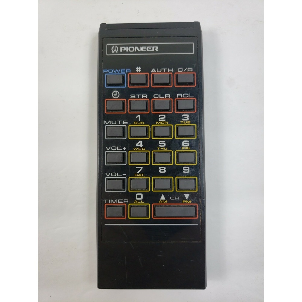 Pioneer BR-82C TV Remote Control with Battery‎ Cover Original P2